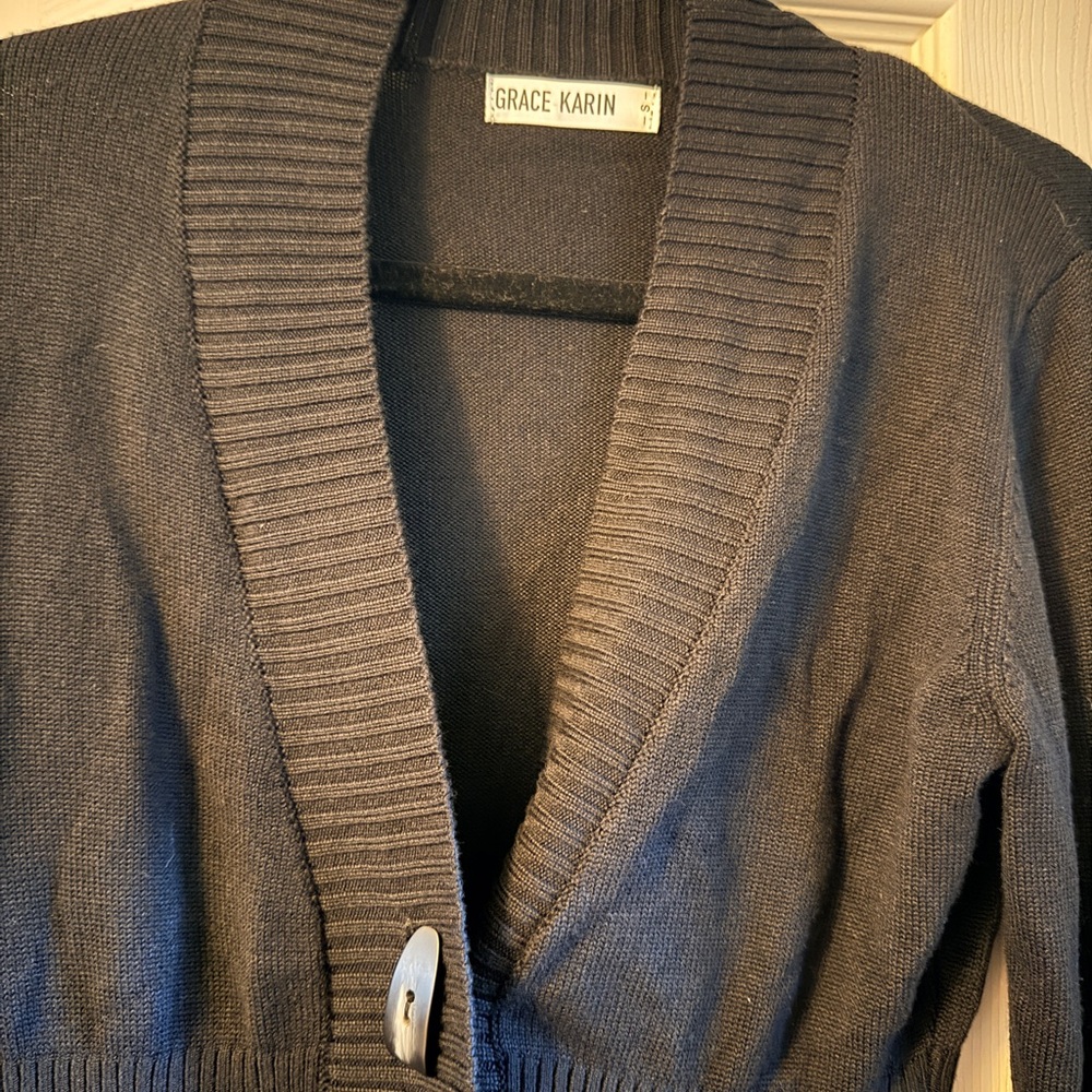 Grace Karin Dark Knit Sweater